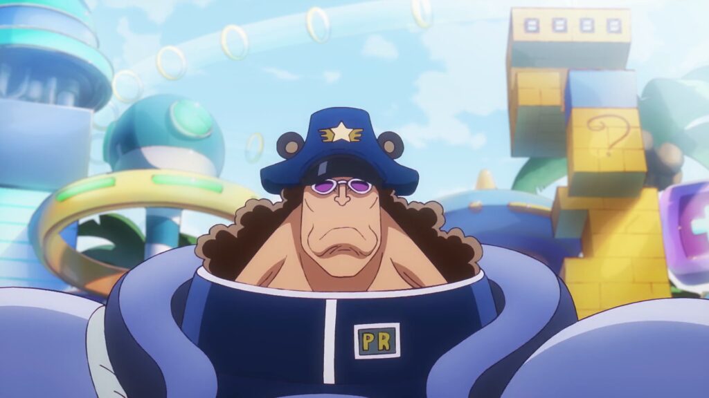 One Piece 1092 Kuma is now a policeman on Egghead Island.