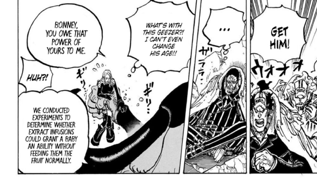 One Piece 1104 Kizaru might be the one bringing Luffy Food.