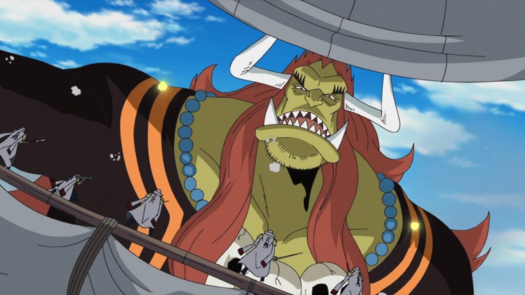 One Piece Oars JR Fought at marineford.
