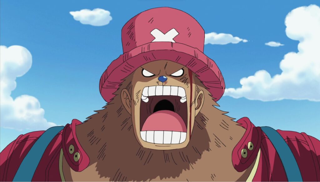 One Piece Chopper is ready to go into rampage mode.