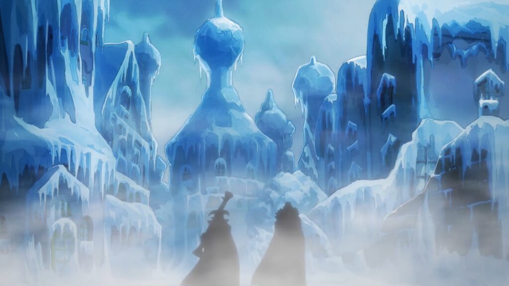 One Piece 1092 Totto Land was attacked and destroyed by Kuzan and Van Augur.