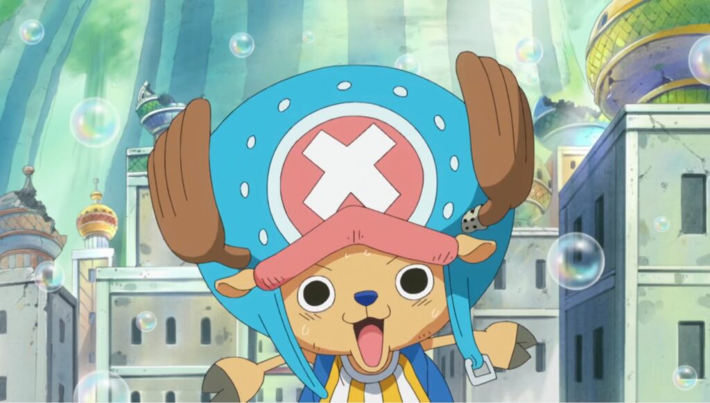 One Piece Tony Tony Chopper is the doctor of the Straw Hats Crew.