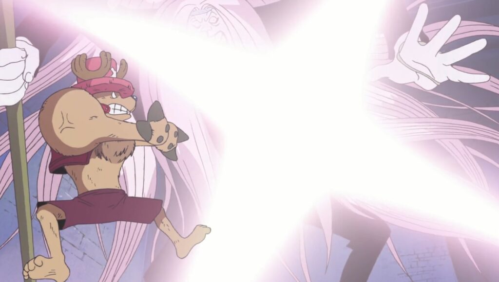  One Piece Chopper is the Human Human Fruit user we see in the series.