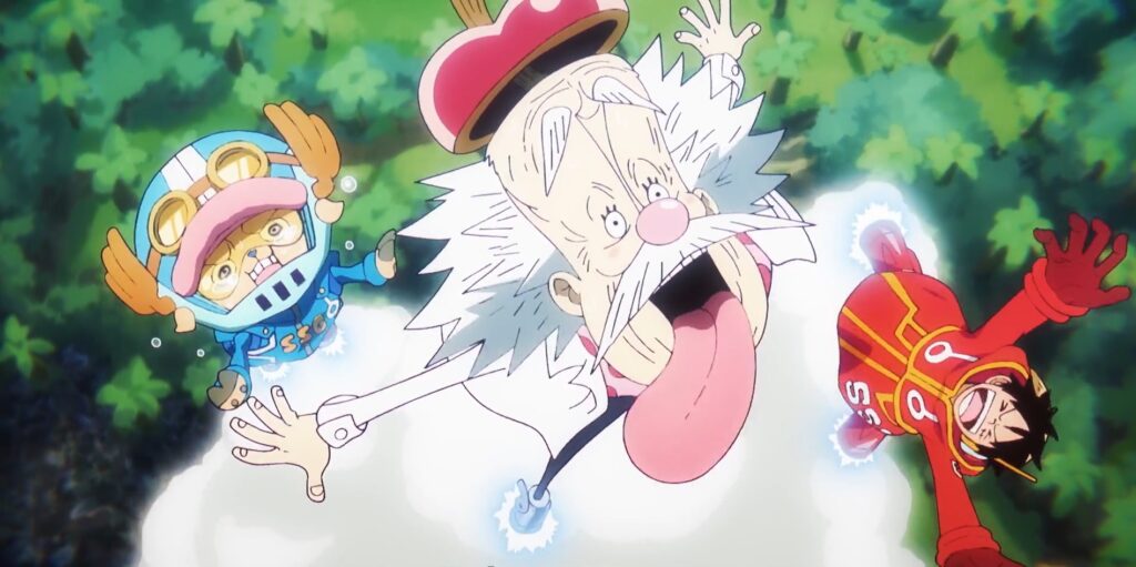 One Piece 1096 Vegapunk finally made its appearance on the anime.