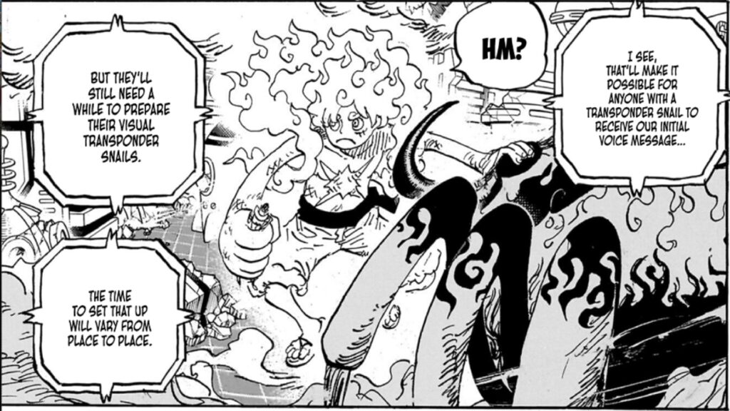 One Piece 1109 Luffy holds his own against Saturn and Kizaru.
